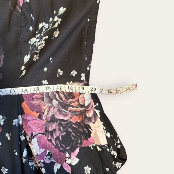 City Chic Maxi Blush Rose Dress NWT SZ 18 - Picture 4 of 15